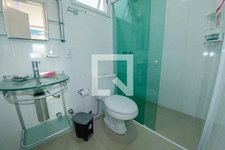 Banheiro da suíte de apartamento para alugar com 2 quartos, 80m² em Ingleses do Rio Vermelho, Florianópolis