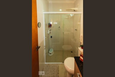 Casa de condomínio à venda com 120m², 3 quartos e 2 vagasDetalhe do Banheiro da Suite