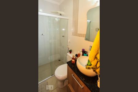 Casa de condomínio à venda com 120m², 3 quartos e 2 vagasDetalhe do Banheiro da Suite