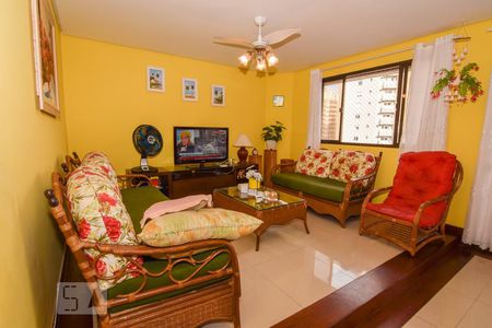 Sala de apartamento para alugar com 3 quartos, 170m² em Barra Funda, Guarujá