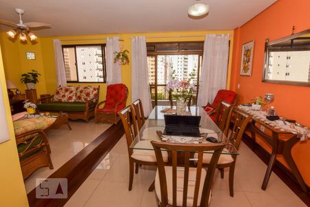 Sala de apartamento para alugar com 3 quartos, 170m² em Barra Funda, Guarujá