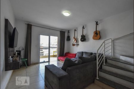 Sala de Estar de casa à venda com 3 quartos, 140m² em Jardim Casablanca, São Paulo