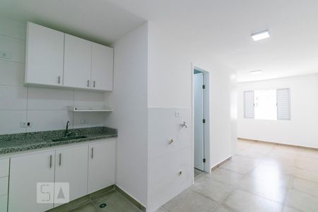 Sala / Área de Serviço / Cozinha de apartamento para alugar com 1 quarto, 30m² em Vila Prudente, São Paulo