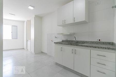 Cozinha / Dormitório de kitnet/studio para alugar com 1 quarto, 30m² em Vila Prudente, São Paulo