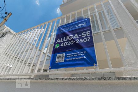 Studio para alugar com 30m², 1 quarto e sem vagaFachada - Plaquinha