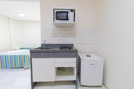 Studio para alugar com 35m², 1 quarto e sem vaga Studio para alugar com 35m², 1 quarto e sem vagaCozinha