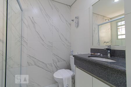 Studio para alugar com 35m², 1 quarto e sem vaga Studio para alugar com 35m², 1 quarto e sem vagaBanheiro