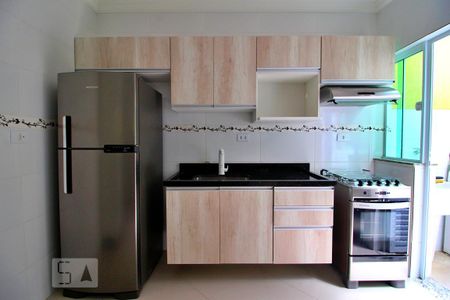 Sala/Cozinha de apartamento para alugar com 2 quartos, 60m² em Utinga, Santo André