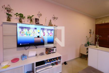Sala de apartamento para alugar com 3 quartos, 150m² em Vila Pires, Santo André