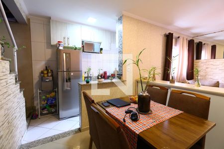 Sala de Jantar de apartamento para alugar com 3 quartos, 150m² em Vila Pires, Santo André