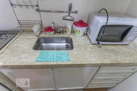 Studio à venda com 35m², 1 quarto e 1 vagaCozinha