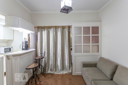 Sala de kitnet/studio à venda com 1 quarto, 35m² em Campos Elíseos, São Paulo