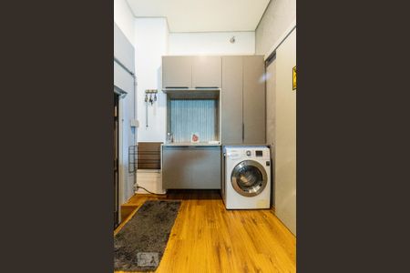 Área de serviço de apartamento para alugar com 1 quarto, 90m² em Campos Elíseos, São Paulo