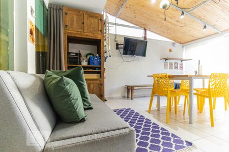 Cozinha de apartamento para alugar com 1 quarto, 90m² em Campos Elíseos, São Paulo