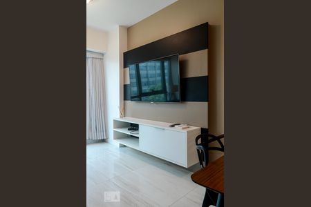 Studio à venda com 47m², 1 quarto e 2 vagasDetalhe Sala