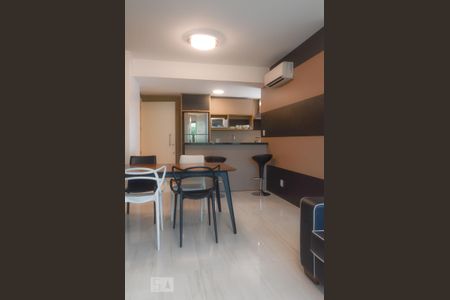Studio à venda com 47m², 1 quarto e 2 vagasSala de Jantar/Cozinha