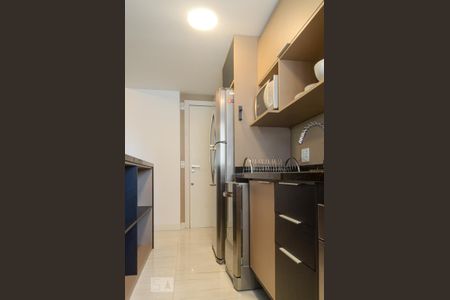 Studio à venda com 47m², 1 quarto e 2 vagasCozinha