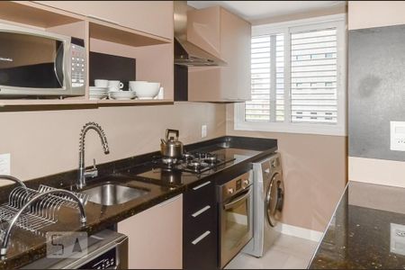 Studio à venda com 47m², 1 quarto e 2 vagasDetalhe Cozinha