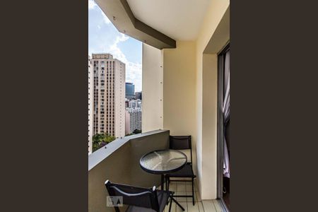 Apartamento à venda com 40m², 1 quarto e 1 vagaVaranda