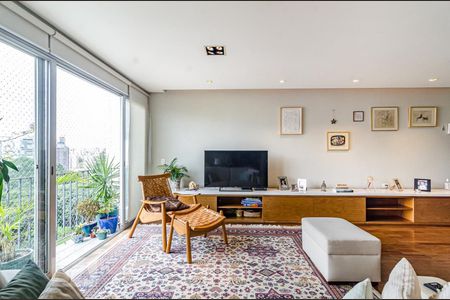Sala de apartamento para alugar com 2 quartos, 109m² em Vila Madalena, São Paulo