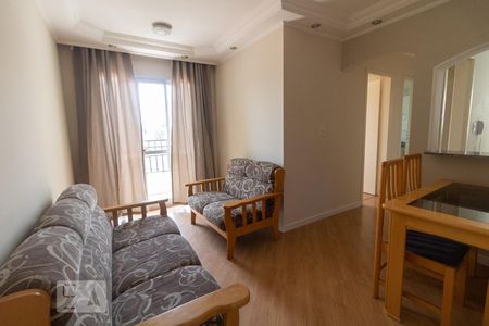 Sala de apartamento para alugar com 2 quartos, 54m² em Vila Principe de Gales, Santo André