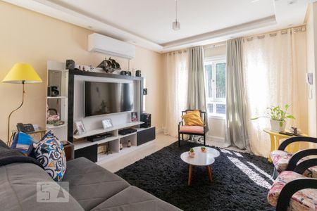Sala de casa de condomínio à venda com 3 quartos, 185m² em Aberta dos Morros, Porto Alegre