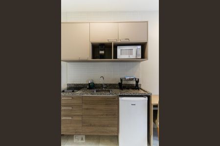 Studio para alugar com 22m², 1 quarto e sem vagaCozinha - Armários