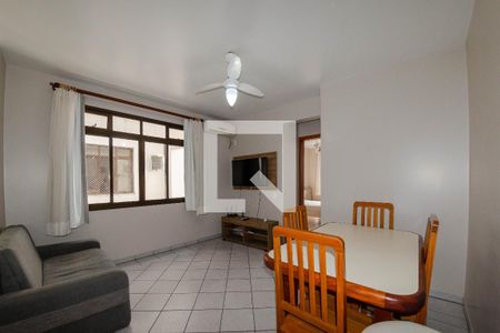 Sala de apartamento para alugar com 1 quarto, 56m² em Canasvieiras, Florianópolis