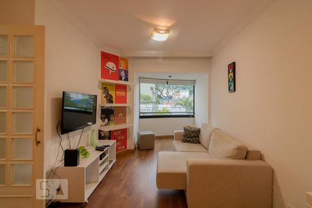 Sala de apartamento à venda com 3 quartos, 75m² em Indianópolis, São Paulo