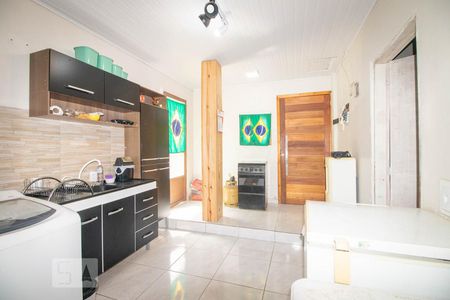 Sala e Cozinha de casa à venda com 1 quarto, 100m² em Sarandi, Porto Alegre