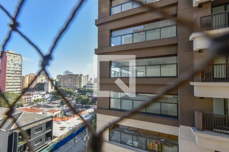 Vista da Sala de apartamento à venda com 1 quarto, 38m² em Santa Cecília, São Paulo