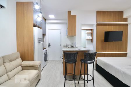 Sala de apartamento para alugar com 1 quarto, 23m² em Bela Vista, São Paulo
