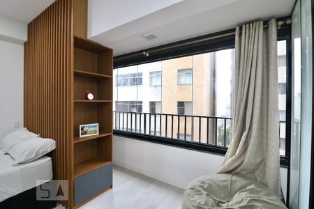 Sala de apartamento para alugar com 1 quarto, 23m² em Bela Vista, São Paulo