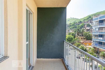 Varanda de apartamento para alugar com 2 quartos, 53m² em Váz Lobo, Rio de Janeiro