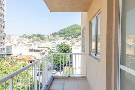 Varanda de apartamento para alugar com 2 quartos, 53m² em Váz Lobo, Rio de Janeiro