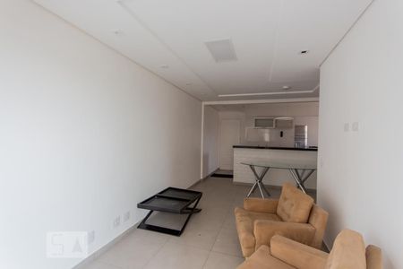 Sala de apartamento à venda com 3 quartos, 84m² em Vila Floresta, Santo André