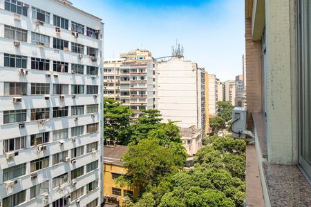 Sala - Vista de apartamento à venda com 4 quartos, 182m² em Copacabana, Rio de Janeiro