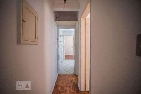 Corredor - Quartos de apartamento para alugar com 2 quartos, 54m² em Vila Clementino, São Paulo