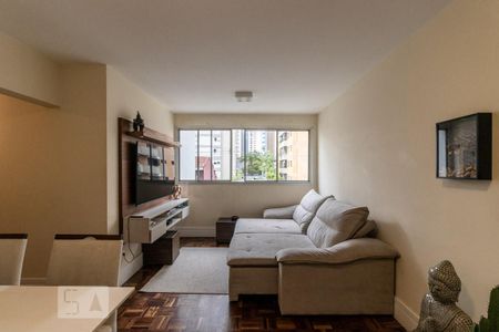 Sala de apartamento para alugar com 2 quartos, 72m² em Moema, São Paulo
