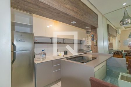 Sala/Cozinha de apartamento à venda com 3 quartos, 100m² em Marechal Rondon, Canoas