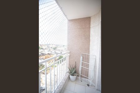 Varanda de apartamento à venda com 2 quartos, 52m² em Taboão, São Bernardo do Campo