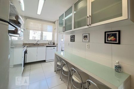 Cozinha de apartamento para alugar com 3 quartos, 151m² em Itaim Bibi, São Paulo