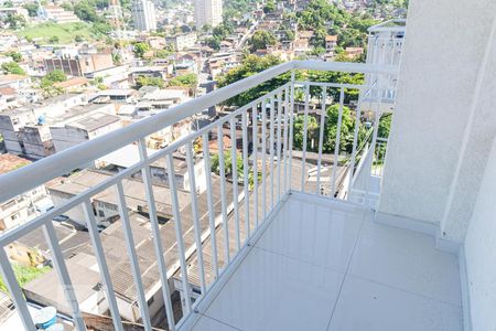 Varanda da Sala  de apartamento à venda com 2 quartos, 60m² em Fonseca, Niterói