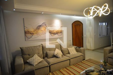 Sala de casa para alugar com 3 quartos, 390m² em Parque João Ramalho, Santo André