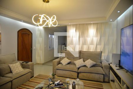 Sala de casa para alugar com 3 quartos, 390m² em Parque João Ramalho, Santo André