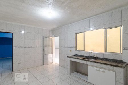 Cozinha de casa para alugar com 1 quarto, 20m² em Montanhão, São Bernardo do Campo