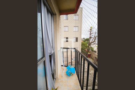 Varanda de apartamento à venda com 3 quartos, 54m² em Parque Cruzeiro do Sul, São Paulo