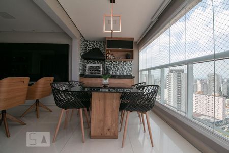 Varanda de apartamento à venda com 3 quartos, 127m² em Tatuapé, São Paulo