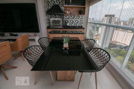 Varanda de apartamento à venda com 3 quartos, 127m² em Tatuapé, São Paulo