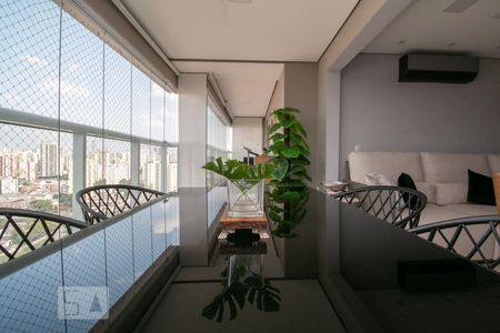 Varanda de apartamento à venda com 3 quartos, 127m² em Tatuapé, São Paulo
